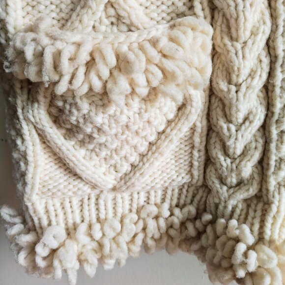 Vintage Hooded Cardigan Sweater - Picture 9 of 14